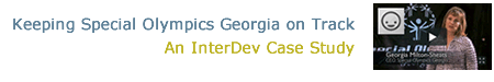 Keeping Special Olympics Georgia on Track - An InterDev Case Study