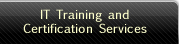 IT Training and Certification Services